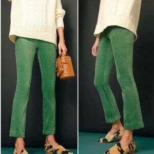 Tuckernuck Kelly Green Ankle Corduroy Pants